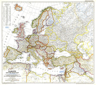 Buy map 1949 Europe and the Near East Map