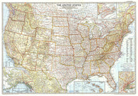 Buy map 1956 United States of America Map
