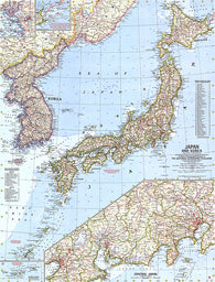 Buy map 1960 Japan and Korea Map