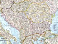 Buy map 1962 The Balkans Map