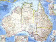 Buy map 1963 Australia Map