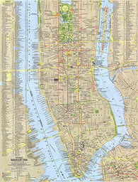 Buy map 1964 Tourist Manhattan Map