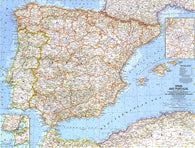 Buy map 1965 Spain and Portugal