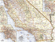 Buy map 1966 Southern California Map