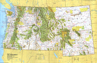 Buy map 1973 Close-up USA, Northwest Map