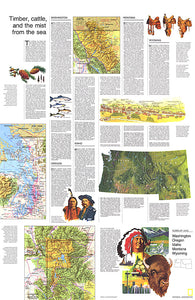 Buy map 1973 Close-up USA, Northwest Theme