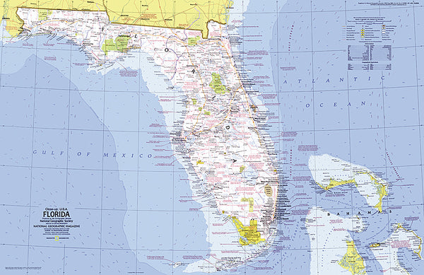 Buy map 1973 Close-up USA, Florida Map