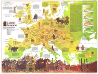 Buy map 1977 Celtic Europe Map