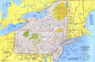 Buy map 1978 Close-up USA, Northeast Map