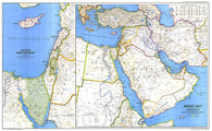 Buy map 1978 Middle East Map