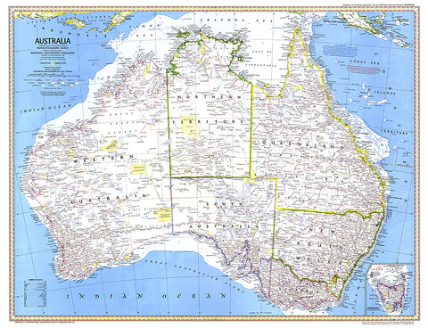 Buy map 1979 Australia Map