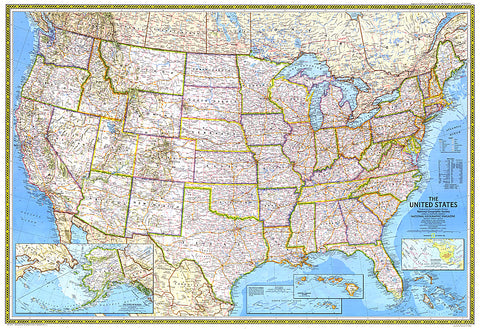Buy map 1982 United States