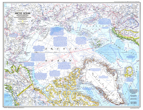 Buy map 1983 Arctic Ocean Map