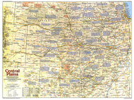 Buy map 1985 Central Plains Map Side 1