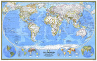 Buy map 1988 World Map