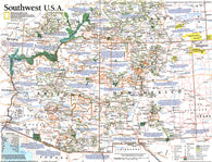 Buy map 1992 Southwest, USA Map