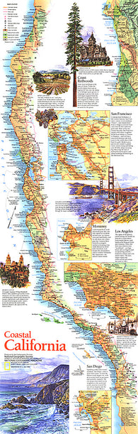Buy map 1993 California Map