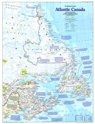 Buy map 1993 Making of Canada, Atlantic Canada Map
