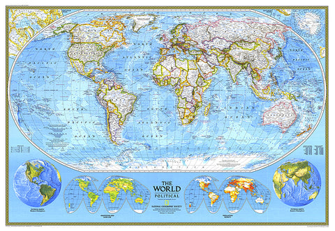 Buy map 1994 World Political Map