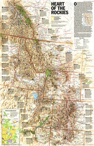 Buy map 1995 Heart of the Rockies Map