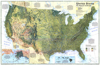 Buy map 1996 United States, the Physical Landscape Map