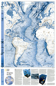 Buy map 2001 World Ocean Floor, Atlantic Map