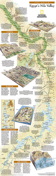 Buy map 2005 Egypts Nile Valley South Map