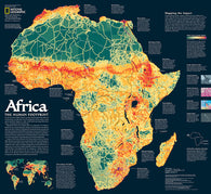 Buy map 2005 Africa, the Human Footprint Map