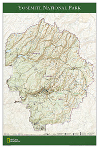 Buy map 2006 Yosemite National Park Map