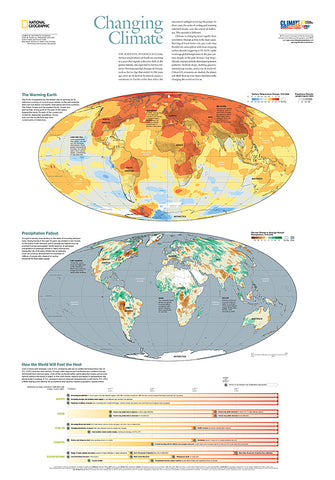 Buy map 2007 Changing Climate Map