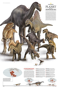 Buy map 2007 Planet of the Dinosaurs Gondwana