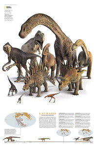Buy map 2007 Planet of the Dinosaurs Laurasia