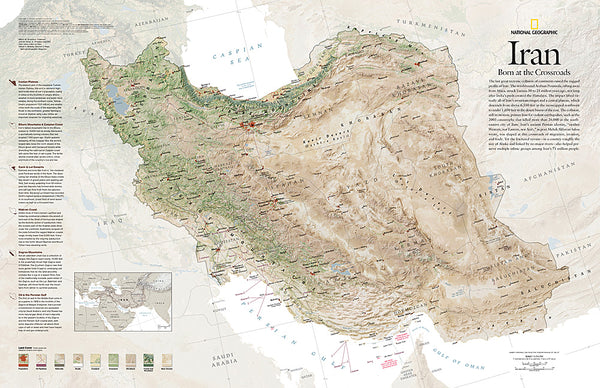 Buy map 2008 Iran, Born at the Crossroads