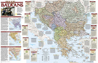 Buy map 2008 Balkans Conflict Map