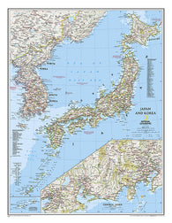 Buy map 2011 Japan and Korea Map