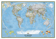 Buy map 2012 World French Map