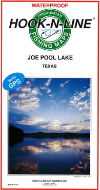 Buy map Joe Pool Lake Fishing Map
