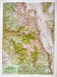 Buy map Sequoia and Kings Canyon National Park Raised Relief Map