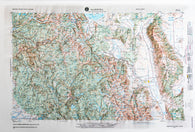 Buy map Mariposa, California (NJ 11-7) Raised Relief Map