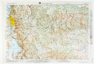 Buy map Salt Lake City, Utah (NK 12-11) Raised Relief Map