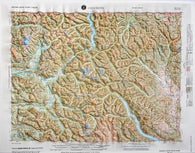 Buy map Concrete, Washington (NM 10-12) Raised Relief Map