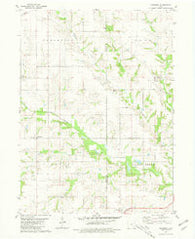 Abingdon Iowa Historical topographic map, 1:24000 scale, 7.5 X 7.5 Minute, Year 1980