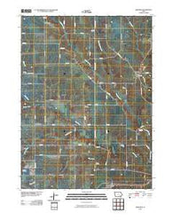 Abingdon Iowa Historical topographic map, 1:24000 scale, 7.5 X 7.5 Minute, Year 2010