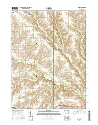 Abingdon Iowa Current topographic map, 1:24000 scale, 7.5 X 7.5 Minute, Year 2015