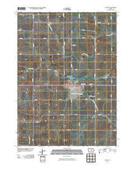 Ackley Iowa Historical topographic map, 1:24000 scale, 7.5 X 7.5 Minute, Year 2010