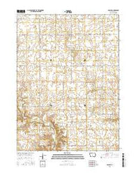 Adel NW Iowa Current topographic map, 1:24000 scale, 7.5 X 7.5 Minute, Year 2015