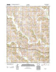 Afton Iowa Historical topographic map, 1:24000 scale, 7.5 X 7.5 Minute, Year 2013
