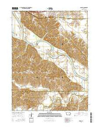 Agency Iowa Current topographic map, 1:24000 scale, 7.5 X 7.5 Minute, Year 2015
