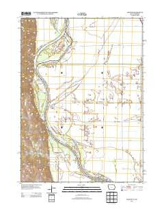 Albaton Iowa Historical topographic map, 1:24000 scale, 7.5 X 7.5 Minute, Year 2013