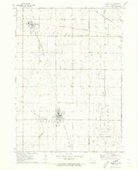 Albert City Iowa Historical topographic map, 1:24000 scale, 7.5 X 7.5 Minute, Year 1971